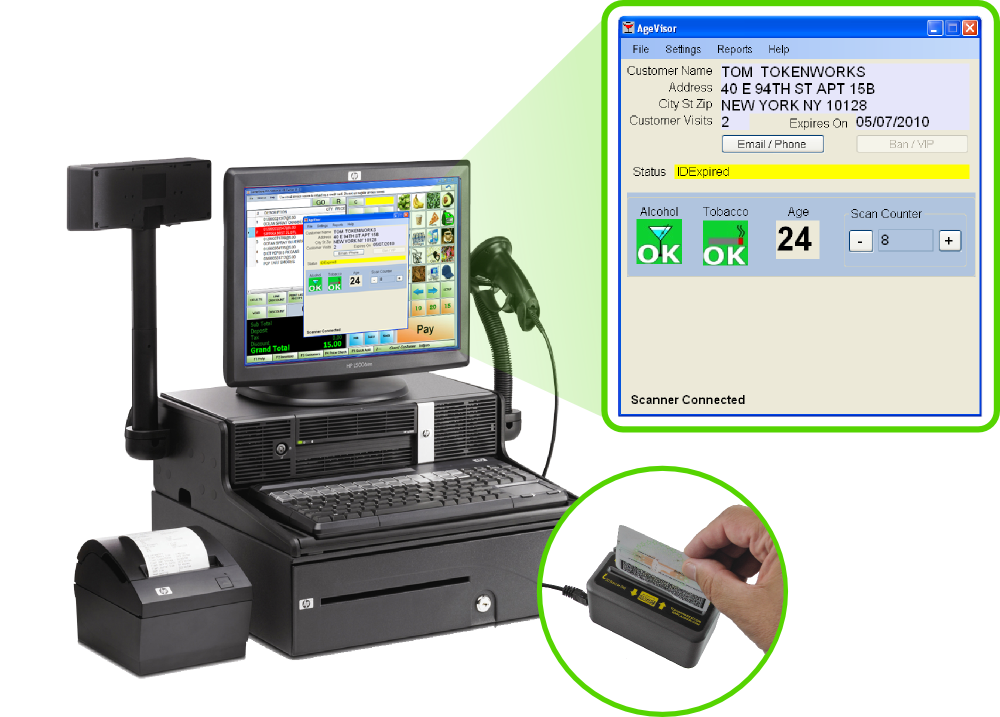 point of sale scanner